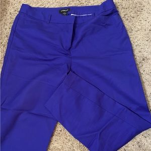 Dress capris, purple.